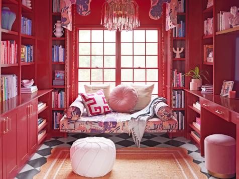Step Inside Tiffany Brooks' Stunning Home Library