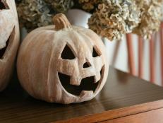 Handcrafted terracotta pumpkin