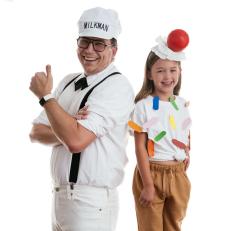 Parent Child Halloween Costume Milkman and Ice Cream