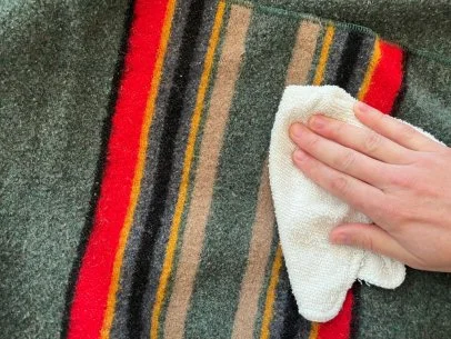 Cleaning a wool blanket sale