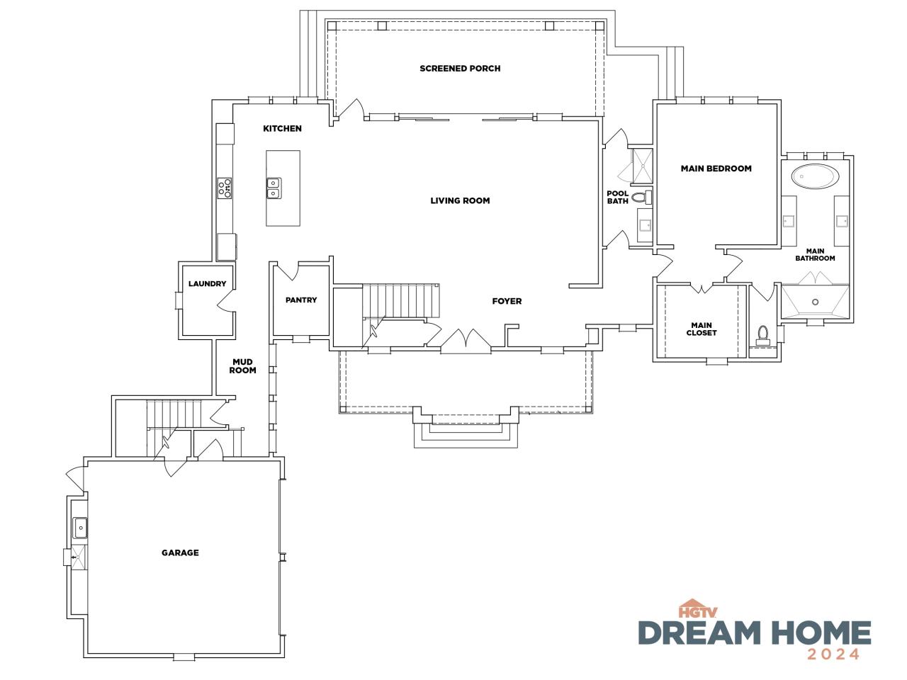 Discover The Floor Plan For HGTV Dream Home 2024 HGTV Dream Home 2024 