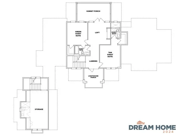 Discover the Floor Plan for HGTV Dream Home 2024 | HGTV