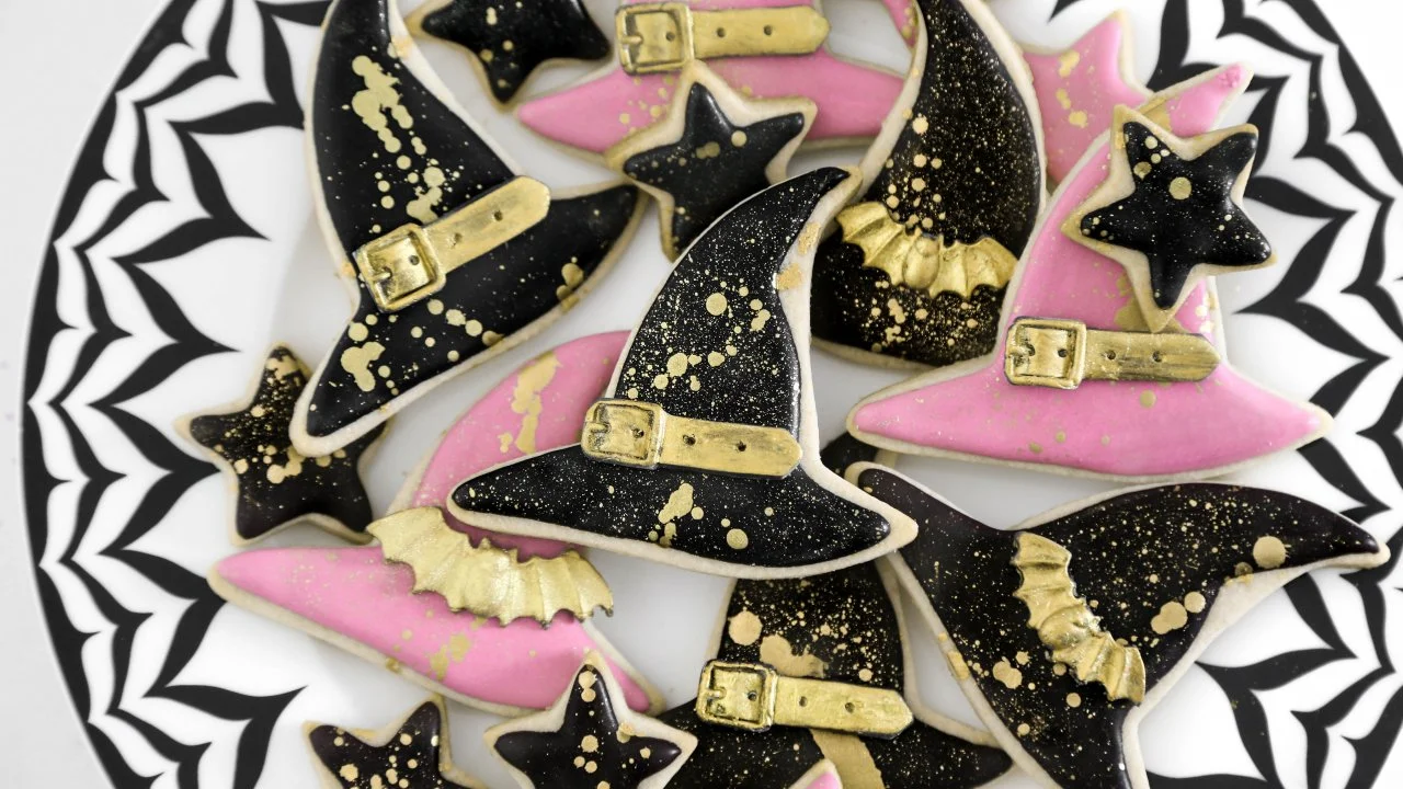 Halloween Cookie Recipe: Witch-Hat-Shaped Sugar Cookies | HGTV