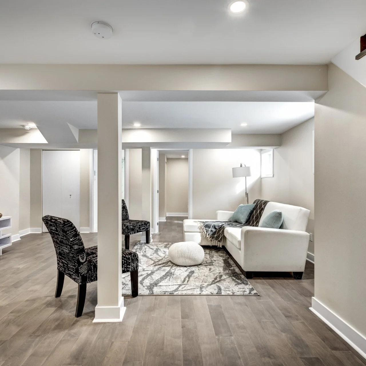 Concrete basement flooring discount