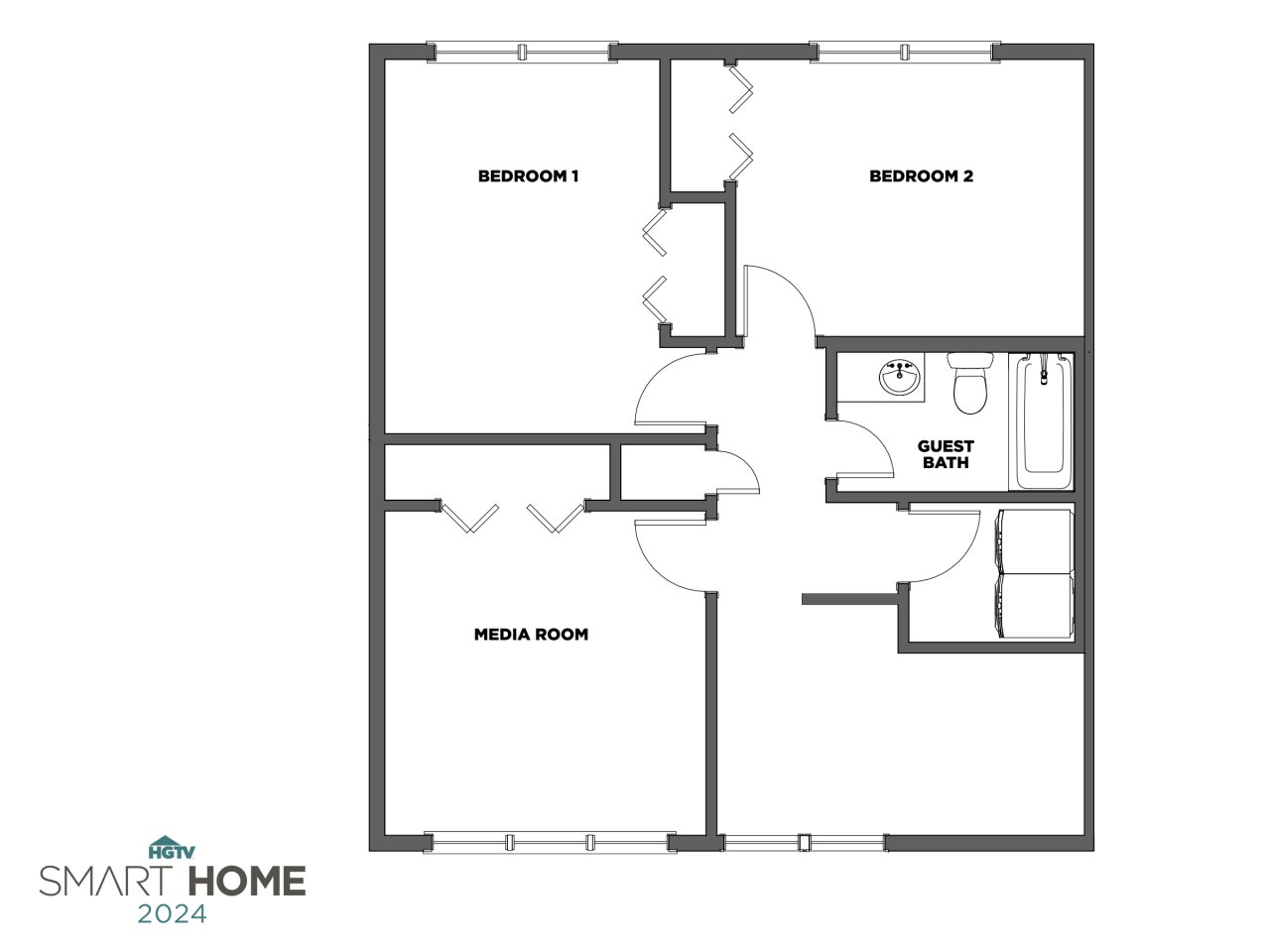 HGTV Smart Home 2024 Floor Plan HGTV Smart Home 2024 HGTV