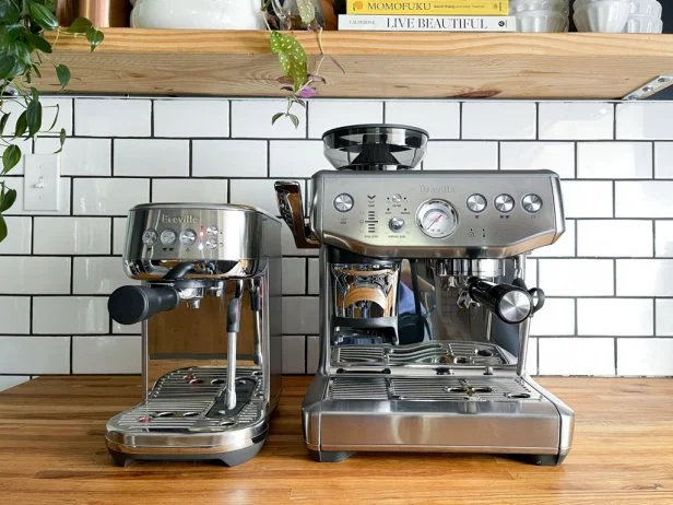 Two Breville Espresso Machines