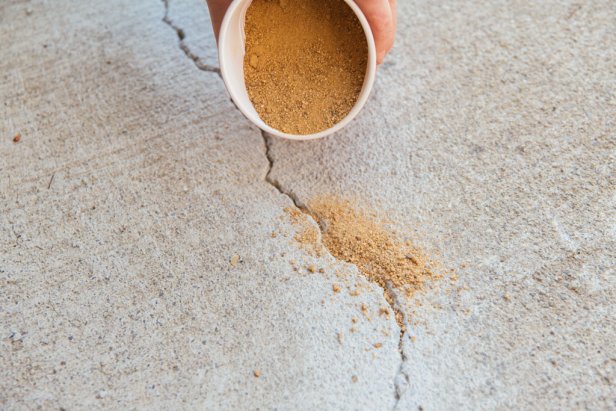 If the crack in concrete is deeper than about 1/4-inch, you will need to fill the crack with masonry sand to achieve a depth of 1/4-inch before adding sealant
