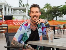 HOST DAVID BROMSTAD POSES FOR A PICTURE 