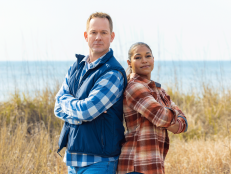 The 100 Day Dream Home hosts are taking their creative talents to the beaches of North Carolina — and this time they're competing against each other. HGTV has all the details.