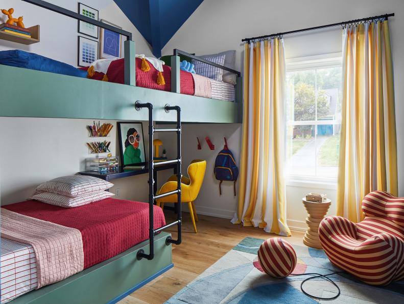 Bunk Room Pictures From HGTV Urban Oasis 2024 HGTV Urban Oasis