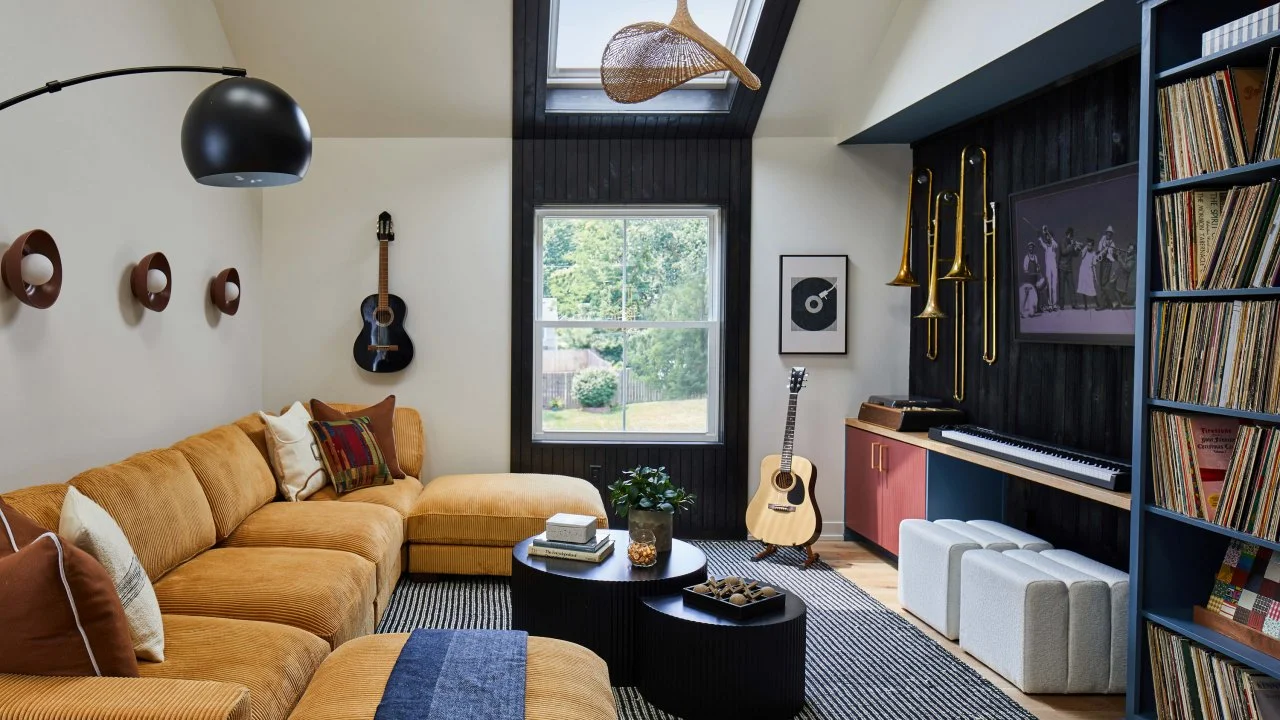 Music Lounge Pictures From HGTV Urban Oasis 2024 | HGTV