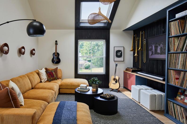 Music Lounge Pictures From HGTV Urban Oasis 2024 HGTV Urban Oasis