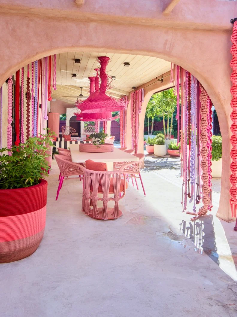 Tour David Bromstad's Eclectic Pink Dream Home in Florida | HGTV