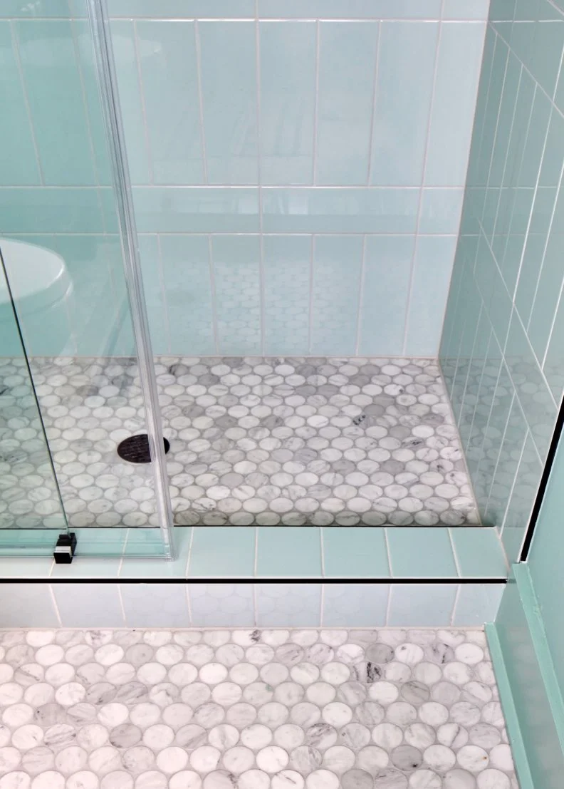 Lake-Inspired Tilework