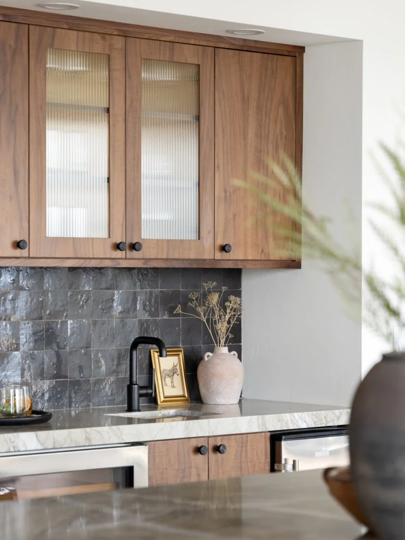 The Morris family’s renovated kitchen, as seen on Help! I Wrecked My House, Season 5.