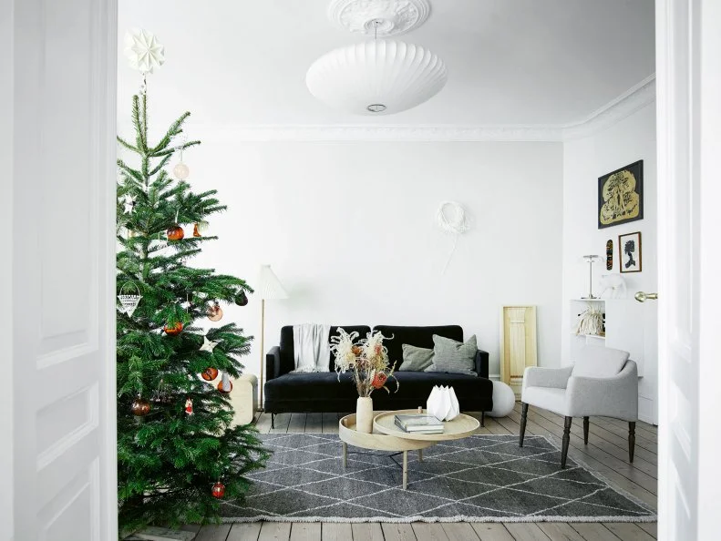 Image showcasing Authentic, Designer-Approved Scandinavian Christmas Decorating Ideas | HGTV