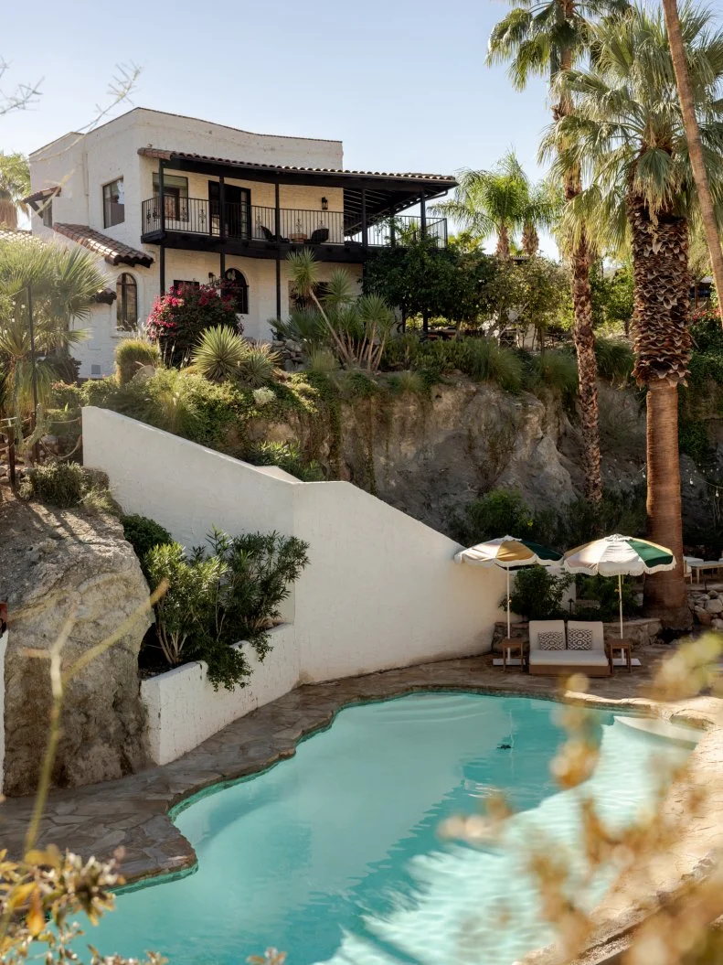 Bobby Berk's desert oasis, called Casa Tierra, features natural textures and colors inspired by its surroundings.