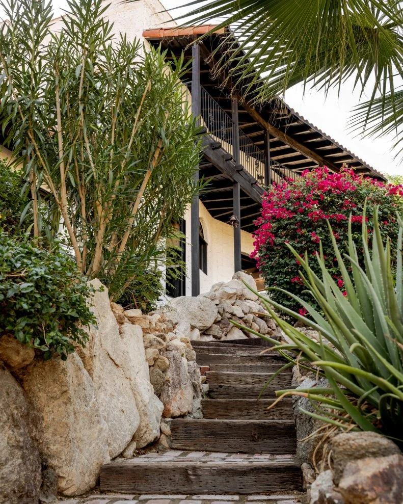 Bobby Berk's desert oasis, called Casa Tierra, features natural textures and colors inspired by its surroundings.