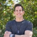 Tarek El Moussa poses outside, as seen on The Flipping El Moussas, Season 2.