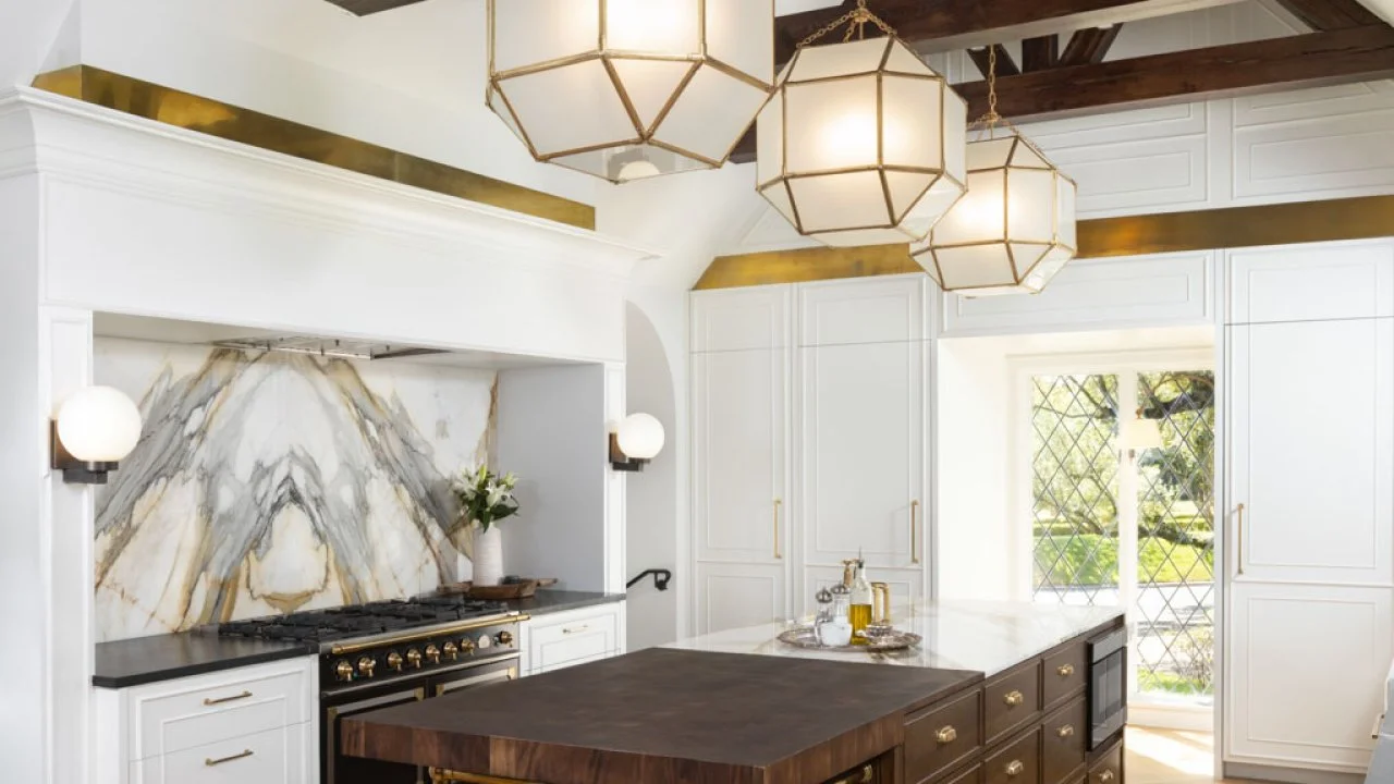 Modern Tudor Kitchen Park Slope Neo Tudor House / The Brooklyn Studio
