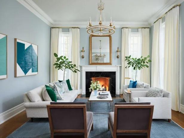 Colorful Georgian-Style Home | HGTV