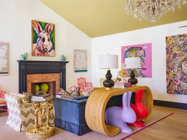 Tour a Whimsical and Colorful Ranch Home | HGTV