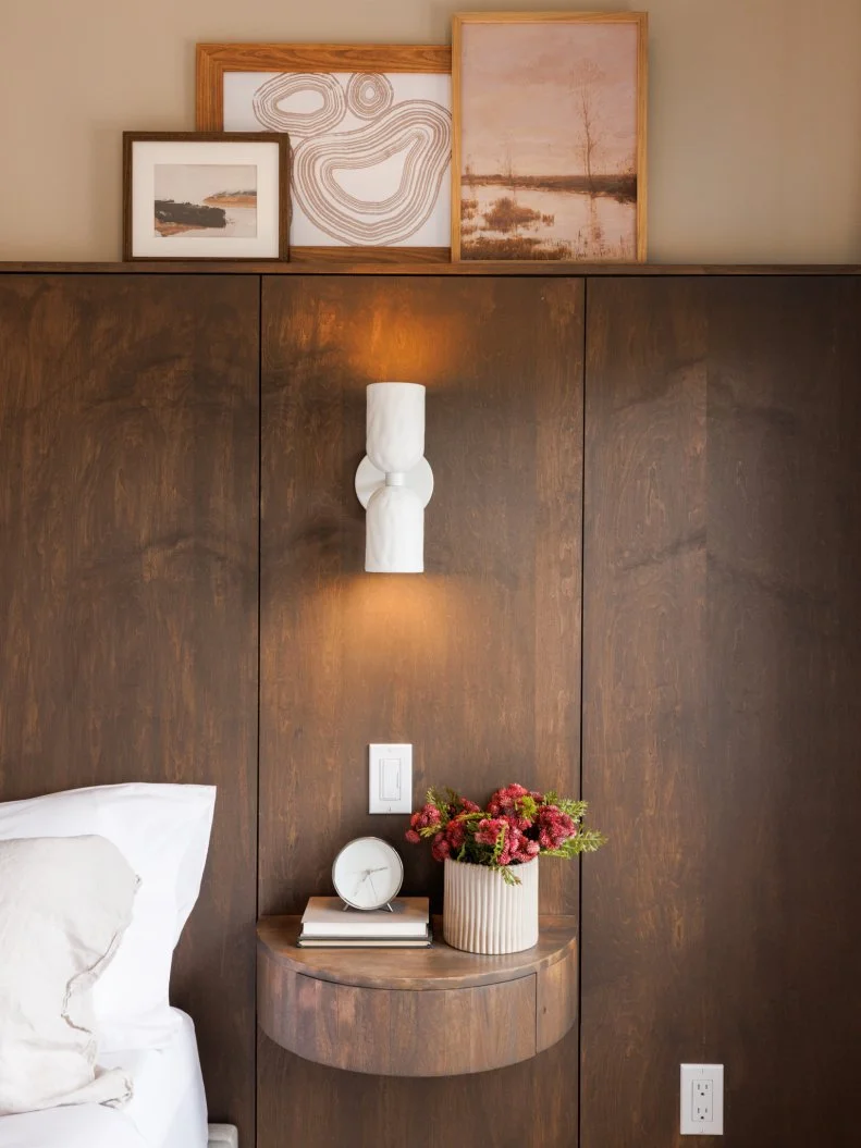 Renovated bedroom in 2nd house, as seen on Renovation Resort, Season 2.