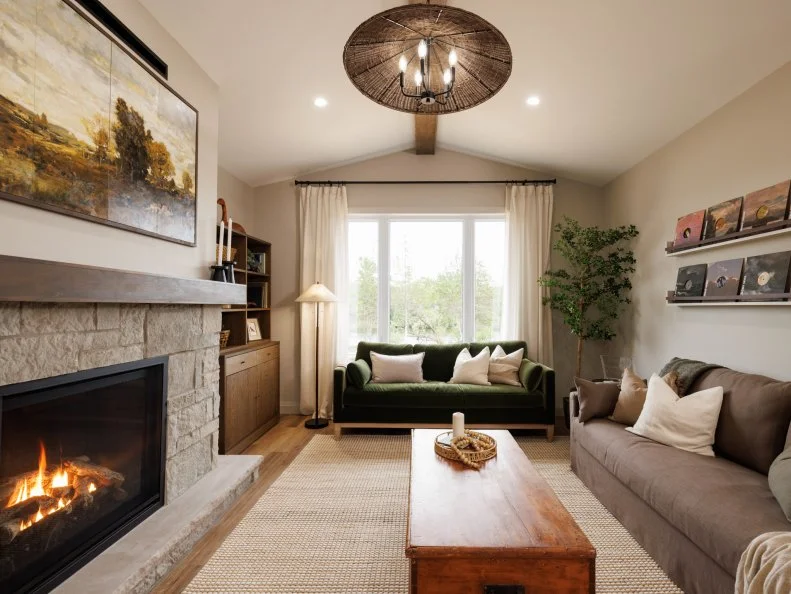 Completed renovation of great room #2, as seen on Renovation Resort, Season 2.