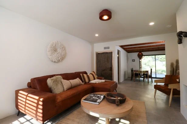 The Coyote Canyon living room, as seen on My Lottery Dream Home, Season 18.