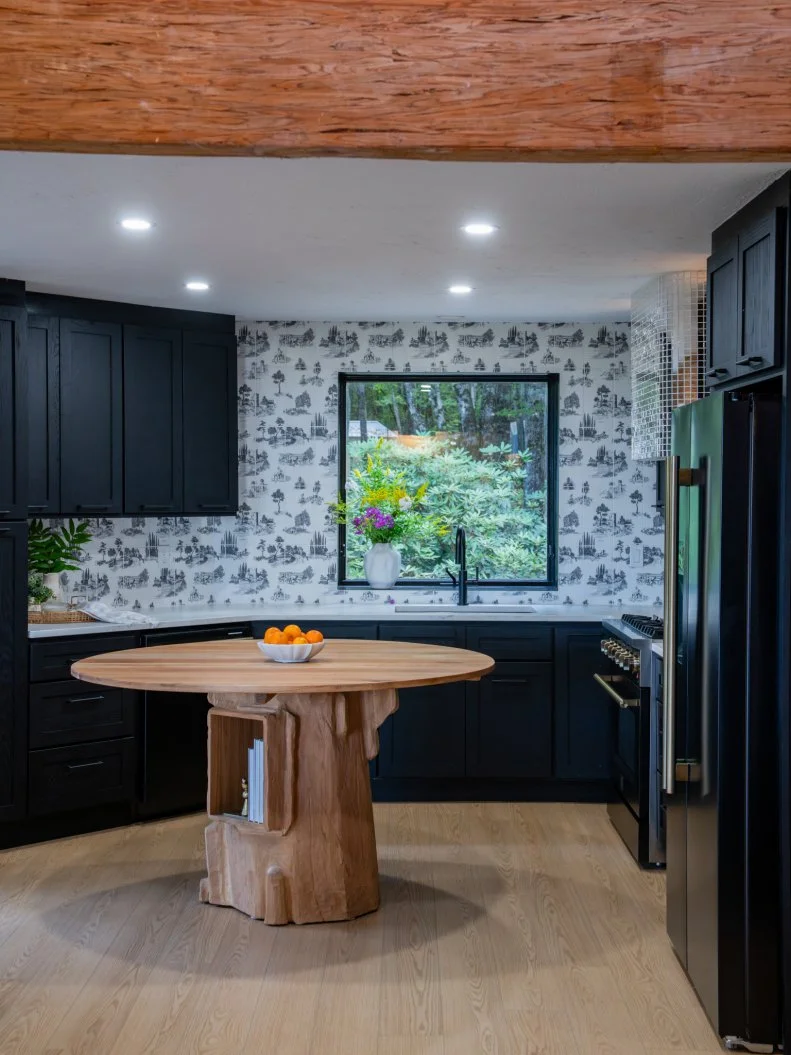 After, the kitchen, as seen on Ugliest House in America Season 7.