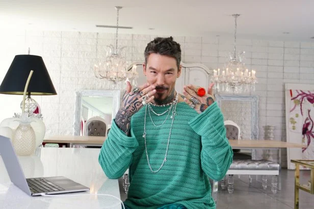 Host David Bromstad poses for a picture during zoom interview, as seen on MLDH: Where Are They Now.