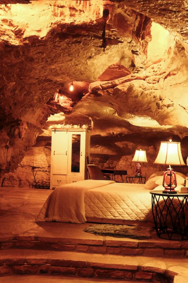 The Cave Lodge featured on Wild Vacation Rentals