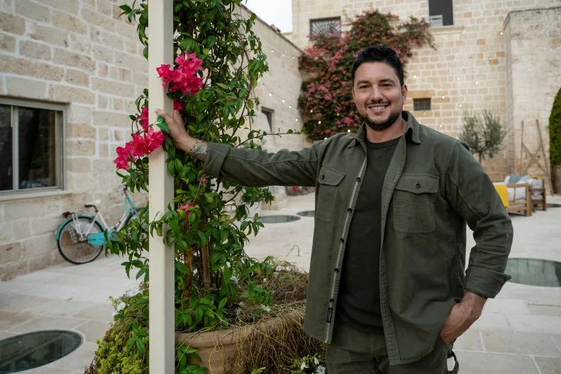 Host Chef Gabriele Bertaccini, as seen on Ciao House, Season 2.