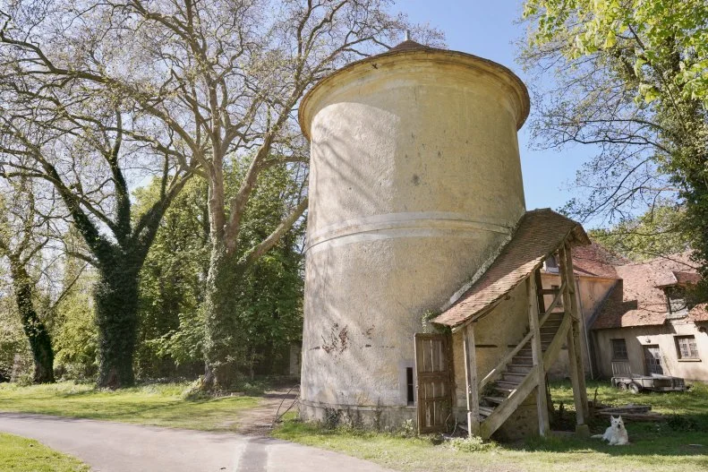 BEFORE - The Castle's Dove Tower before renovations, as seen on Castle Impossible, Season 2.