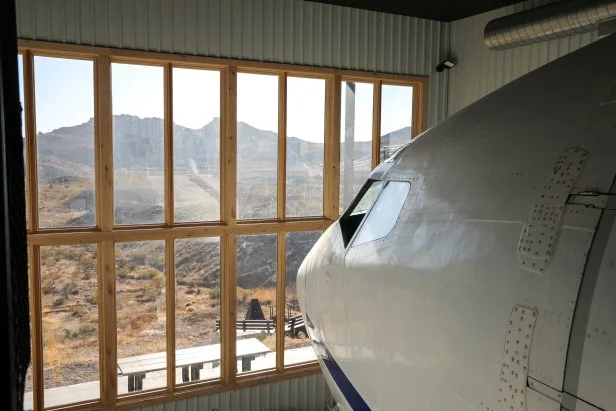 Nose of the Plane at the Infinite Skies house, as seen on Zillow Gone Wild, Season 3.
