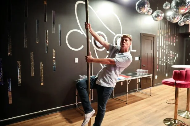 Host Jack McBrayer at the Bachelorette Pad, as seen on Zillow Gone Wild, Season 3.