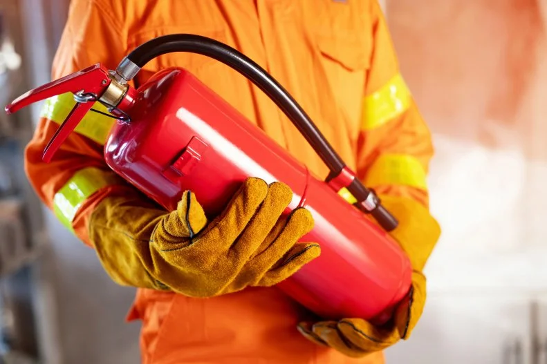 Fire extinguishers for protection fire at high-rise buildings