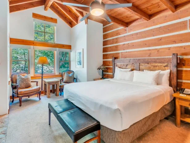 The Sundance Mountain Resort, less than an hour from Park City, is the perfect blend of cozy and polished. Opt for one of the ski-in/ski-out rooms, recommends HGTV star (and Park City local) Jasmine Roth.