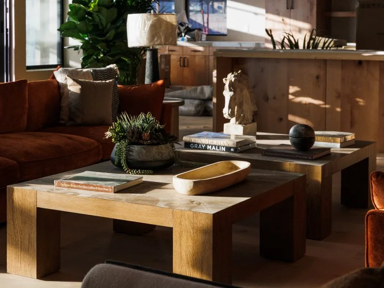 After of Team Scott McGillivray and Brooke Hogan's Great room - living room, as seen on Rock the Block, Season 7.