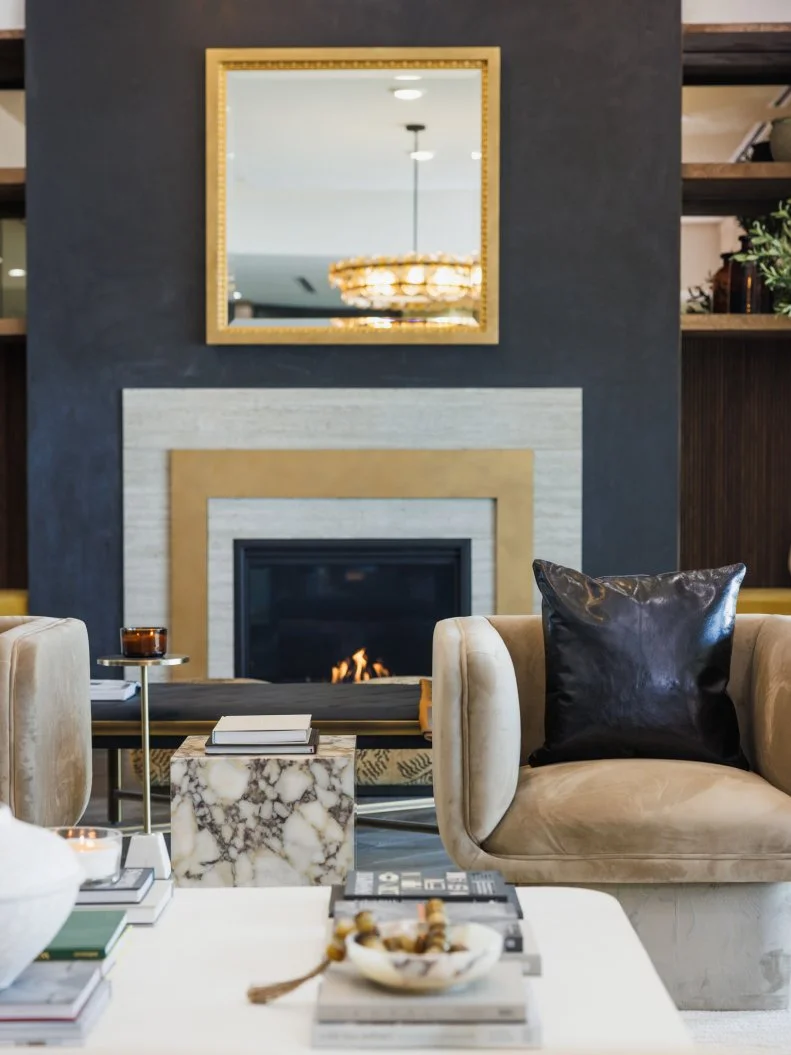 After of Team Taniya Nayak and Drew Lachey's Great Room - Living Room, as seen on Rock the Block, Season 7.