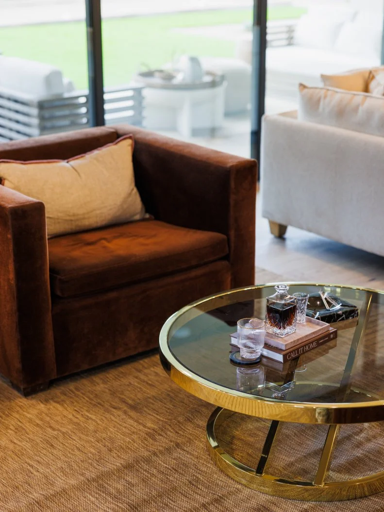 After of Team Kim Wolfe and Chelsea Meissner's Living Room, as seen on Rock the Block, Season 7.