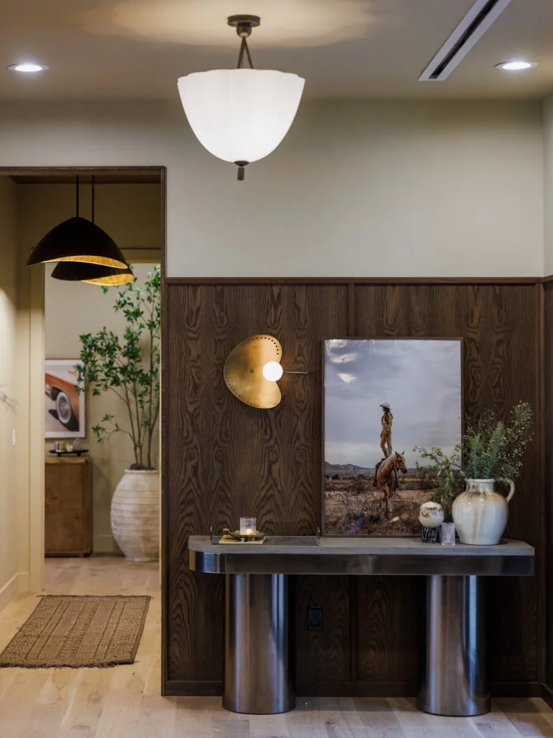 After of Team Kim Wolfe and Chelsea Meissner's Foyer, as seen on Rock the Block, Season 7.