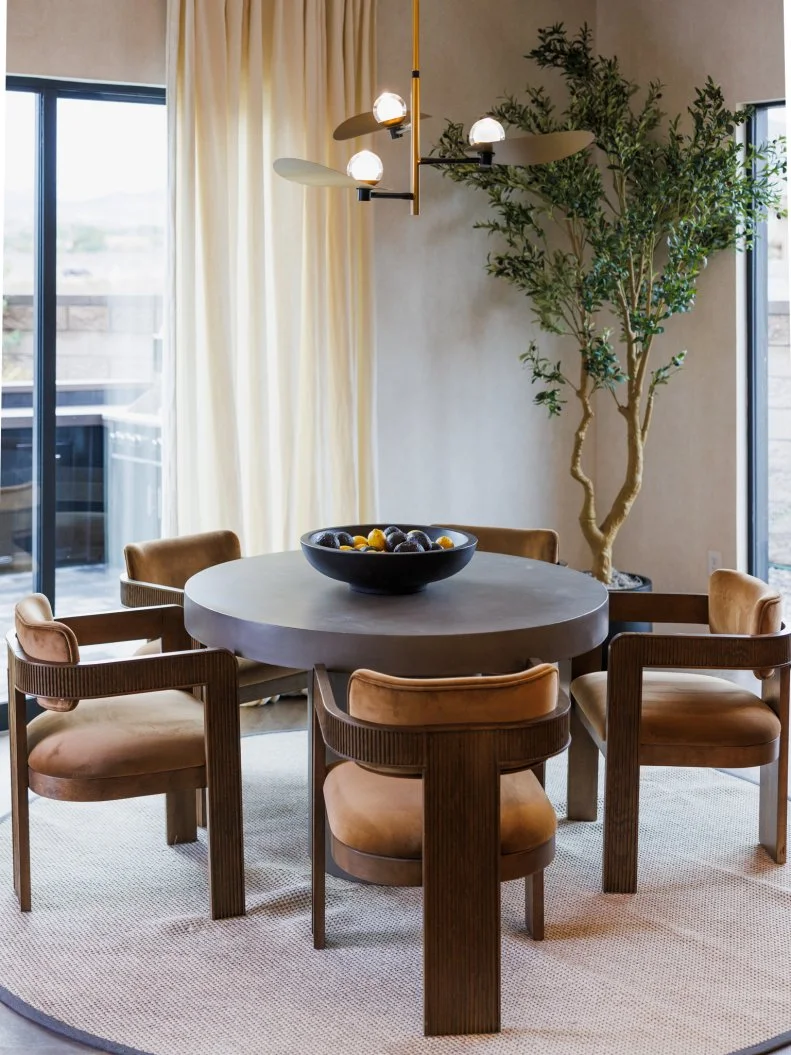 After of Team Taniya Nayak and Drew Lachey's Dining Room, as seen on Rock the Block, Season 7.