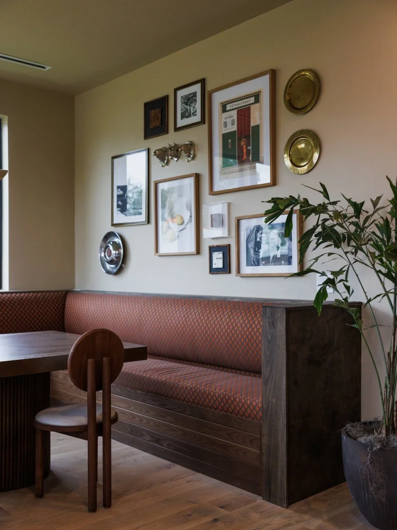 After of Team Kim Wolfe and Chelsea Meissner's Dining Room, as seen on Rock the Block, Season 7.