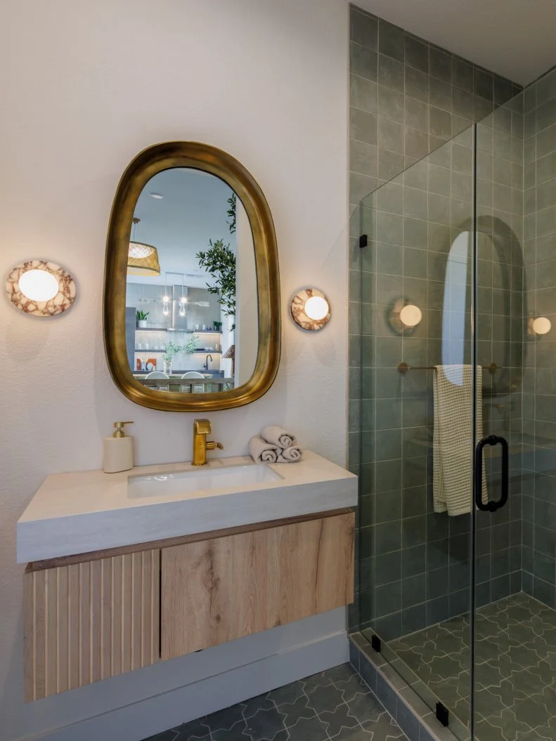 After of Team Taniya Nayak and Drew Lachey's Multi-Gen Suite, as seen on Rock the Block, Season 7.