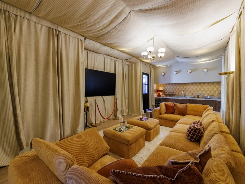 After of Team Kim Wolfe and Chelsea Meissner's Multi-Gen Suite, as seen on Rock the Block, Season 7.