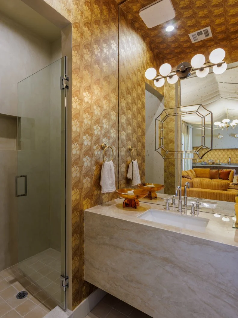 After of Team Kim Wolfe and Chelsea Meissner's Multi-Gen Suite, as seen on Rock the Block, Season 7.