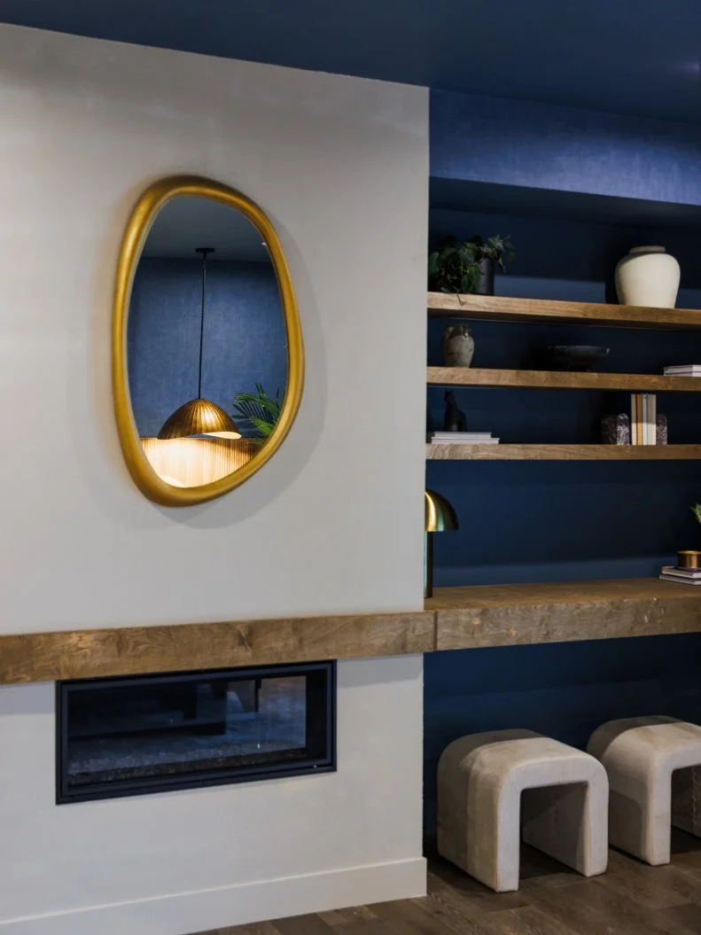 After of Team Taniya Nayak and Drew Lachey's Primary Suite - Bedroom, as seen on Rock the Block, Season 7.