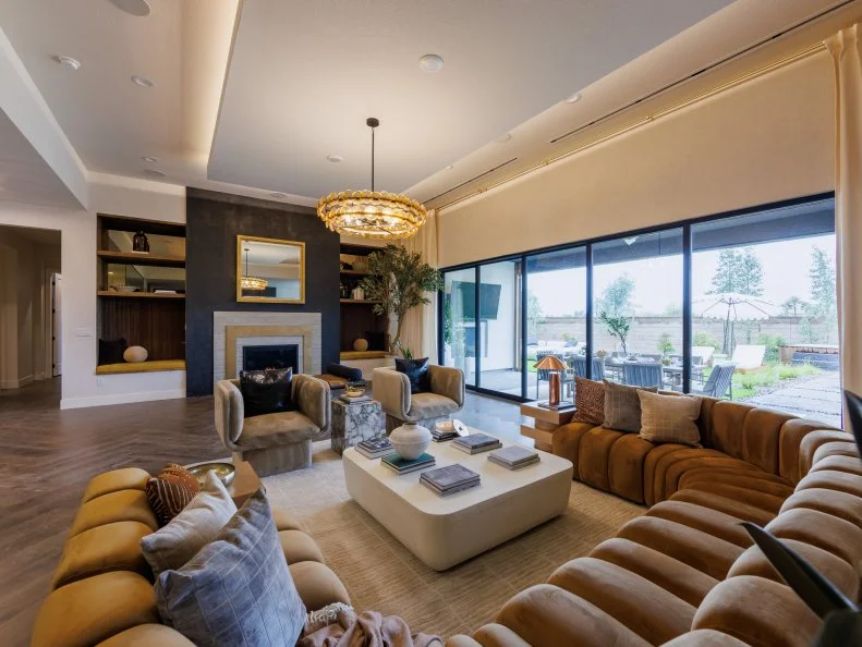 After of Team Taniya Nayak and Drew Lachey's Living Room, as seen on Rock the Block, Season 7.
