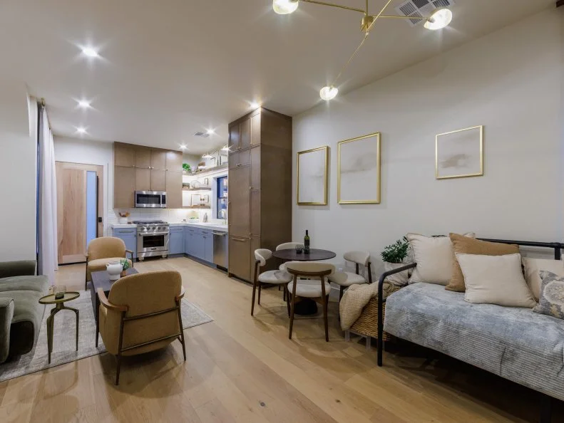 After of Team Mina Starsiak Hawk and Vernon Davis' Multi-Gen Suite, as seen on Rock the Block, Season 7.